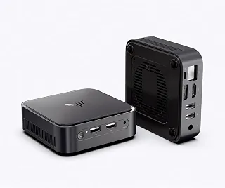 Mini PC Kamrui AMD Ryzen R3-3250C com 8GB de Ram e 256GB SSD, Computador Compacto Conexão Hdmi, 4 Portas Usb e Entrada Lan para Escritório, Estudo e Entretenimento, Design Slim Silencioso