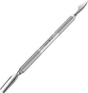 Staleks Pro Empurrador de cutícula Smart 50 Tipo 2 – Ferramenta profissional de manicure de ponta dupla, limpador e empurrador de aço inoxidável, ergonômico, resistente à corrosão, afiado manualmente