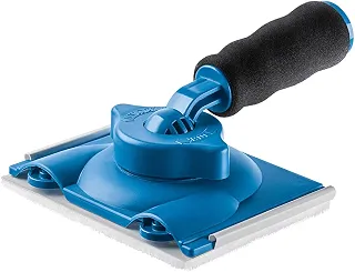 Pad para Pintura com Cabo Ajustável, Tamanho 12 x 9 cm, 1 Unidade, Cor Azul, Atlas.