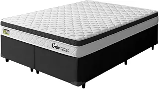 Cama Box Queen Espuma Ortopédica Onix D33 158x198x58cm Suporta até 120 kg por pessoa