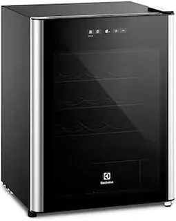Adega de Vinho Climatizada Electrolux 24 Garrafas Uma Porta com Painel Digital (WSF24)