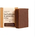 Sabonete Íntimo Feminino de Barbatimão e Pimenta Rosa Natural com Óleos Essenciais Controle do pH Limpeza Hidratação Reduz Cheiro - 90g