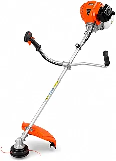 Roçadeira Gasolina 52cc Profissional 2 Tempos para Grama e Jardi