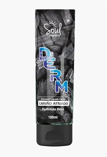 Sabonete Facial Soul Cosmeticos Carvão Ativado, 100ml