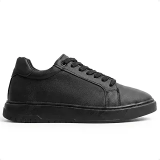Tênis Casual Órion Masculino Preto Sintético Elevação 8cm Alto Calçados