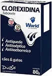 Sabonete Clorexidina Veterinario Antibacteriano Dermatologico Cães Gatos