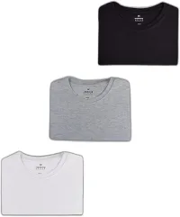 Kit Com 3 Camisetas Masculinas Básicas Hering