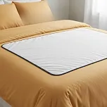 Protetor Geriátrico Higiênicos Econômico Para Cama Lavável Geriátrico Absorvente Reutilizável protetor de colchão impermeável(1,60X70 CM)