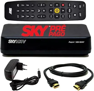 Sky Pré-Pago Receptor Flex HD com Conectividade HDMI