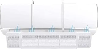 Defletor de Ar Condicionado Split 180º Direcionador de Vento Universal Ajustável Regulável Corta vento Cortina de AR (Ajuste de 56 a 96CM) conforto e bem-estar no seu ambiente não requer furação