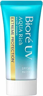 Protetor Solar Aqua Rich Watery Essence FPS 50, 50 Gramas Bioré
