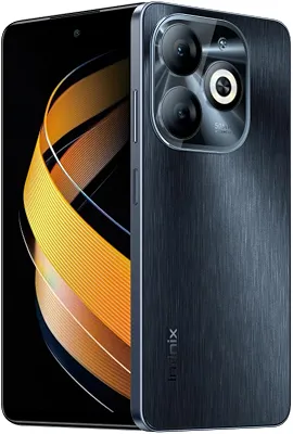 Smartphone INFINIX SMART 8 Pro - 4GB RAM 256GB, Câmera Dupla 50MP Ring Flashlight e Selfie 8MP, Tela Magic Ring 6.6" 90Hz, 5000mAh, Preto