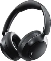 QCY H3 PRO ANC Fone de Ouvido Bluetooth, Headphone ANC Adaptáveis, Cancelamento Ativo de Ruído de 50 dB, Áudio sem fio de Alta Resolução LDAC, 55 Horas de Reprodução, Preto