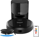 Robô Aspirador Liectroux G7 4 em 1 Aspira Varre Passa Pano Base Autolimpante Com Aplicativo Compatível Com Alexa e Google Mapeamento Inteligente Salva os Mapas