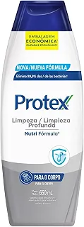 Protex Sabonete Líquido Para o Corpo Limpeza Profunda 650ml