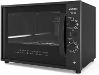 Forno Nardelli Elétrico Bancada Top 60 Black 60 Litros