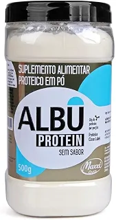 Suplemento de Albumina MaxxiOvos Albu Protein, Natural, 500g