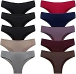 Kit 10 Calcinhas Tangão Algodão Confort, Tamanho M