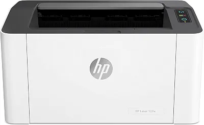 Impressora HP Laser 107a. Tecnologia de impressão Laser Impressora para Pequenas e Médias Empresas. Conectividade: USB 2.0 de alta velocidade (4ZB77A)