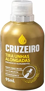 Removedor de Alongamento em Gel Tira Unhas Cruzeiro 95ml para Unhas Alongadas