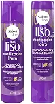 Kit Shampoo e Condicionador Matizador Meu Liso | Salon Line