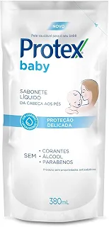 Protex Baby Delicate Care Sabonete Líquido Infantil Refil, 380ml