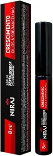 Sérum para Crescimento de Cílios e Sobrancelhas Niraj, 8ml