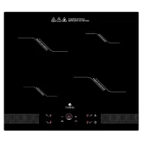 Cooktop 4 Zonas de Indução Tronos IF7010B1 - Mesa Vitrocêramica, Painel Touch com Timer, 9 Níveis e Power Boost - 220V