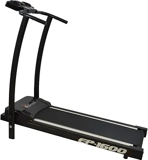 Poli Sports Esteira Eletronica EP1600 1.6hp Preta Bivolt