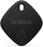 Tag Rastreador GPS Compatível com Find Hub Google Android Smart com Alarme Localizador Sonoro Air Bateria Duradoura, Localiza Chaves, Malas, Pets, Crianças (Preto)