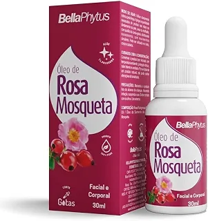 Óleo de Rosa Mosqueta 100% Puro Bellaphytus, 30ml