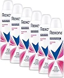 Kit 6 Desodorantes Rexona Motionsense Antitranspirante Aerossol Powder Dry 150ml