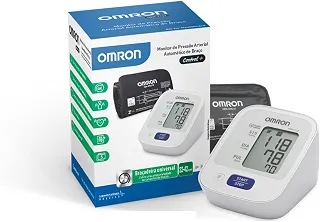 OMRON Control Plus Monitor de Pressão Arterial HEM-7122 Digital Braço