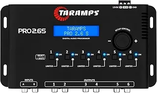 Processador Áudio Taramps PRO 2.6S Digital Som Automotivo Processador PRO 2.6 S