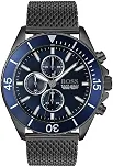 Hugo Boss Relógio masculino cronógrafo de quartzo com pulseira de aço inoxidável 1513702