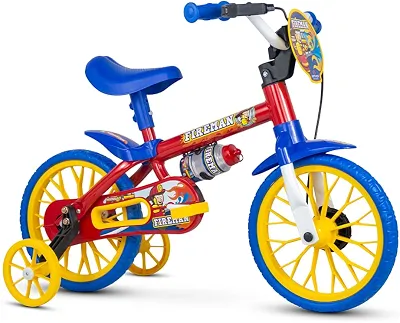 Nathor Bicicleta Infantil Aro 12 Fireman