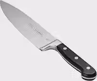 Faca Chef 8', Tramontina, Century 24011108, Preto