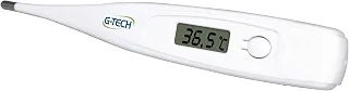 G-Tech Termômetro Digital Clínico Branco. 1 LR41 x 1,5V baterias necessárias (inclusas)