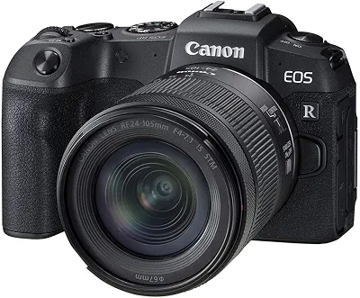 CANON 7544 Câmera Digital Eos Rp sem Espelho com Lente 24-105 Mm, F/4-7.1