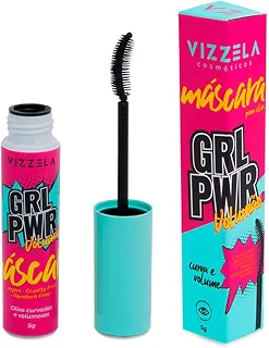 Máscara Para Cílios Girl Power Vegano Original Vizzela