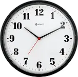 Relógio de Parede Quartz Preto