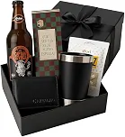 Kit Presente Masculino com Cerveja Artesanal, Copo Térmico, Carteira, Chocolate e Amendoim | Presente Dia Pais, Namorado, Aniversário e Natal