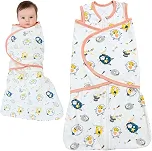 Swaddle Dream — Charutinho, Saco de Dormir — Cor Ovelhinhas — P