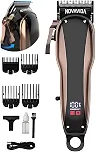 Maquina de Cortar Cabelo Profissional com Lâmina Ajustável Bateria de Alta Capacidade