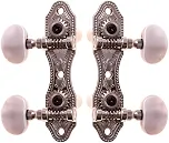 Rozini Cavaquinho 18 Dentes Cromado Branco Pino Grosso