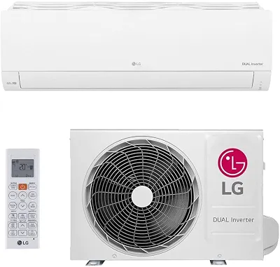 Ar Condicionado Split Hi Wall Inverter LG Dual Voice 18.000 Btus Frio 220V R-32