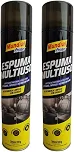 Espuma Multiuso higienização a seco Limpeza Instantânea Carros sofás Tapetes colchões 300ml Kit 2