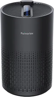 Purivortex Purificadores de Ar para Casa, PX500 Preto com Esponja
