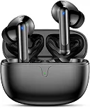 Fones Bluetooth 5.3 com 42H de Bateria, Graves Profundos e IPX5 Preto