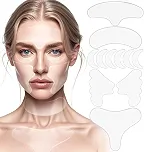 Kit 11 Pecas Adesivo Anti Rugas, Adesivos Antirrugas para Rosto, Adesivo de Silicone Anti-Rugas Colo